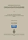 E-Book (pdf) Betriebswirtschaftliche Organisationslehre von Karl W. Hennig