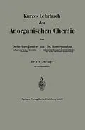 E-Book (pdf) Kurzes Lehrbuch der Anorganischen Chemie von Gerhart Jander, Hans Spandau