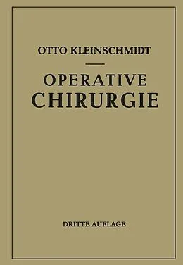 E-Book (pdf) Operative Chirurgie von Otto Kleinschmidt