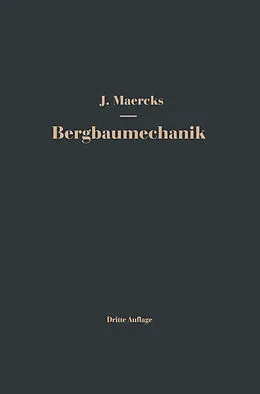 E-Book (pdf) Bergbaumechanik von Josef Maercks