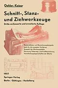 E-Book (pdf) Schnitt, Stanz und Ziehwerkzeuge von Gerhard Oehler, Fritz Kaiser