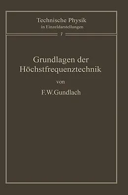 E-Book (pdf) Grundlagen der Höchstfrequenztechnik von F.W. Gundlach