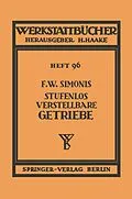 E-Book (pdf) Stufenlos verstellbare Getriebe von Friedrich W. Simonis