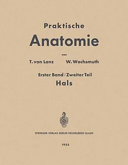 E-Book (pdf) Praktische Anatomie von T. von Lanz, W. Wachsmuth