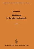 E-Book (pdf) Einführung in die Mikrowellenphysik von Gerhard Klages
