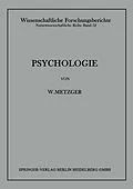E-Book (pdf) Psychologie von Wolfgang Metzger
