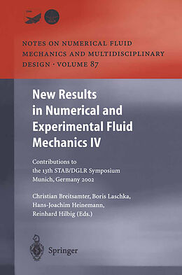 Couverture cartonnée New Results in Numerical and Experimental Fluid Mechanics IV de 
