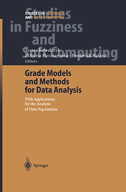 Kartonierter Einband Grade Models and Methods for Data Analysis von 