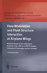 Couverture cartonnée Flow Modulation and Fluid Structure Interaction at Airplane Wings de 