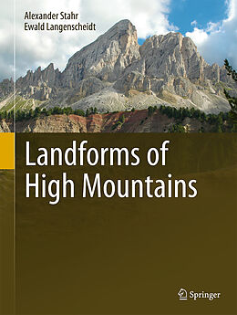 Livre Relié Landforms of High Mountains de Ewald Langenscheidt, Alexander Stahr