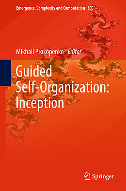 Livre Relié Guided Self-Organization: Inception de 