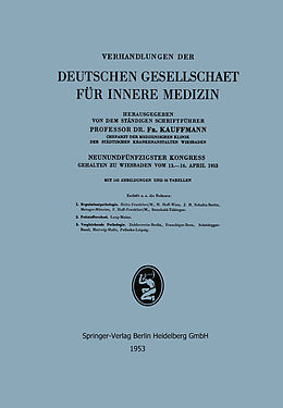E-Book (pdf) Neunundfünfzigster Kongress von Professor Dr. Fr. Kauffmann
