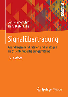 E-Book (pdf) Signalübertragung von Jens-Rainer Ohm, Hans Dieter Lüke