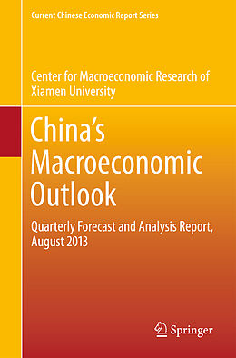 Kartonierter Einband China's Macroeconomic Outlook von Center for Macroeconomic Research at Xia