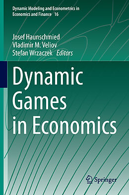 Livre Relié Dynamic Games in Economics de 