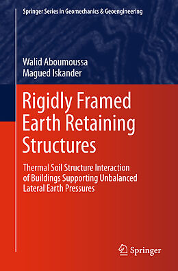Fester Einband Rigidly Framed Earth Retaining Structures von Magued Iskander, Walid Aboumoussa