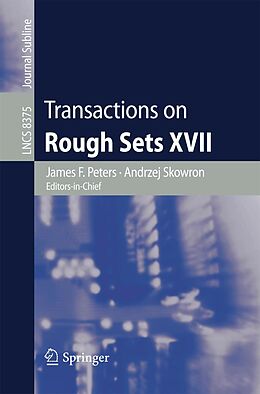 E-Book (pdf) Transactions on Rough Sets XVII von 