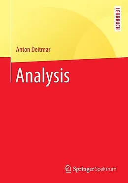 E-Book (pdf) Analysis von Anton Deitmar