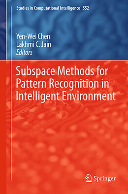 eBook (pdf) Subspace Methods for Pattern Recognition in Intelligent Environment de 