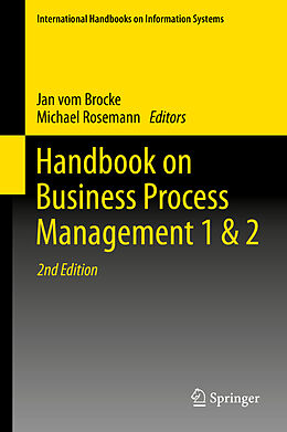 Livre Relié Handbook on Business Process Management 1 & 2 de 