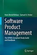 E-Book (pdf) Software Product Management von Hans-Bernd Kittlaus, Samuel A. Fricker