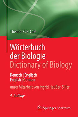 E-Book (pdf) Wörterbuch der Biologie Dictionary of Biology von Theodor C.H. Cole