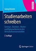 E-Book (pdf) Studienarbeiten schreiben von Georg Disterer