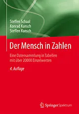 Kartonierter Einband Der Mensch in Zahlen von Steffen Schaal, Konrad Kunsch, Steffen Kunsch