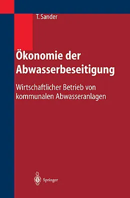E-Book (pdf) Ökonomie der Abwasserbeseitigung von Thomas Sander