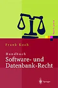 E-Book (pdf) Handbuch Software- und Datenbank-Recht von Frank Koch