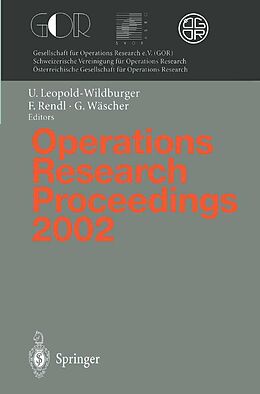 eBook (pdf) Operations Research Proceedings 2002 de 