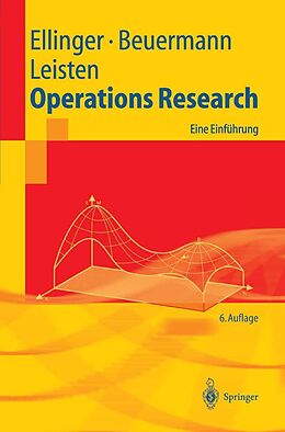 E-Book (pdf) Operations Research von Theodor Ellinger, Günter Beuermann, Rainer Leisten