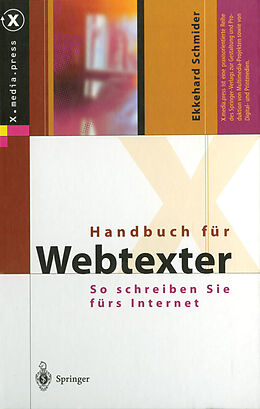 E-Book (pdf) Handbuch für Webtexter von Ekkehard Schmider
