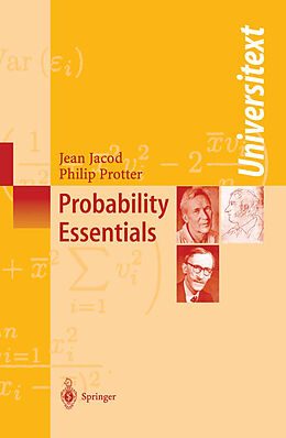 eBook (pdf) Probability Essentials de Jean Jacod, Philip Protter