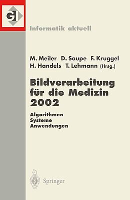 E-Book (pdf) Bildverarbeitung für die Medizin 2002 von 