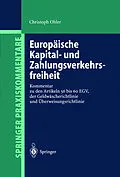 E-Book (pdf) Europäische Kapital- und Zahlungsverkehrsfreiheit von Christoph Ohler