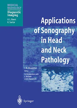 E-Book (pdf) Applications of Sonography in Head and Neck Pathology von 