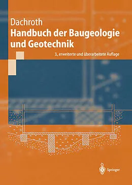 E-Book (pdf) Handbuch der Baugeologie und Geotechnik von Wolfgang R. Dachroth