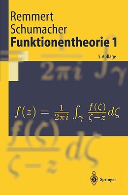 E-Book (pdf) Funktionentheorie 1 von Reinhold Remmert, Georg Schumacher