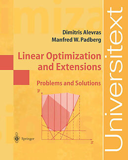 E-Book (pdf) Linear Optimization and Extensions von Dimitris Alevras, Manfred W. Padberg