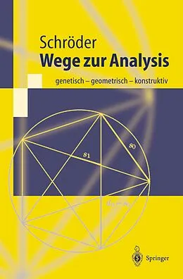 E-Book (pdf) Wege zur Analysis von Herbert Schröder