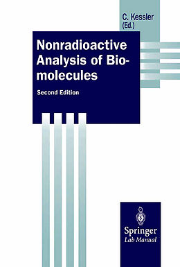 eBook (pdf) Nonradioactive Analysis of Biomolecules de 