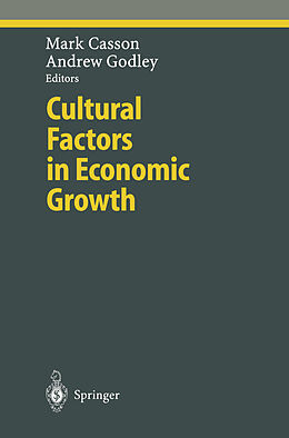 eBook (pdf) Cultural Factors in Economic Growth de 