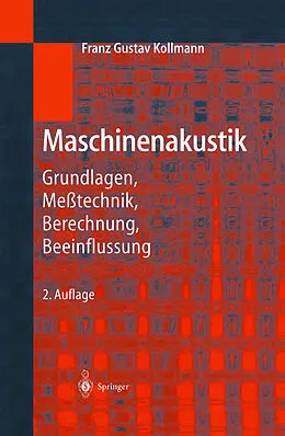 E-Book (pdf) Maschinenakustik von Franz G. Kollmann