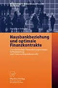 E-Book (pdf) Hausbankbeziehung und optimale Finanzkontrakte von Dorothea Schäfer