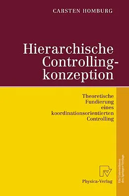 E-Book (pdf) Hierarchische Controllingkonzeption von Carsten Homburg