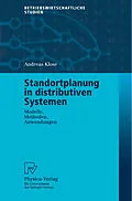 E-Book (pdf) Standortplanung in distributiven Systemen von Andreas Klose