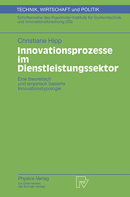 E-Book (pdf) Innovationsprozesse im Dienstleistungssektor von Christiane Hipp