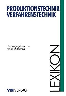 E-Book (pdf) Lexikon Produktionstechnik Verfahrenstechnik von 