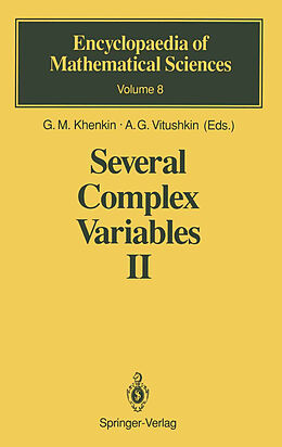 eBook (pdf) Several Complex Variables II de 